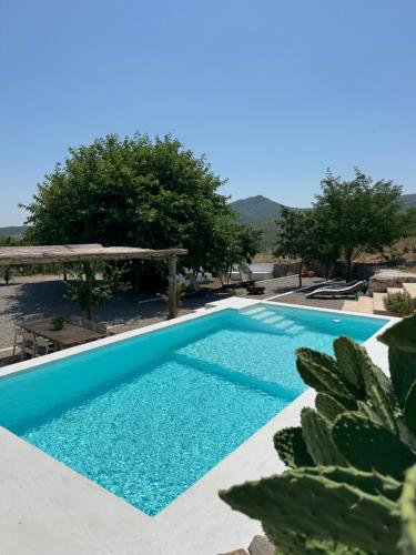 The swimming pool at or close to Masía La Costereta