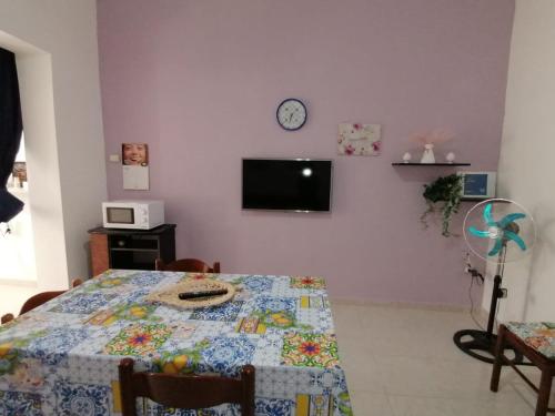 TV a/nebo společenská místnost v ubytování Casa BiaBella
