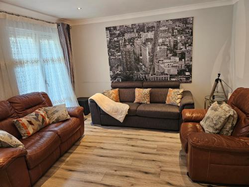 Un lugar para sentarse en Modern house in Dublin