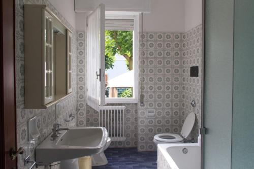Koupelna v ubytování Il Giardino