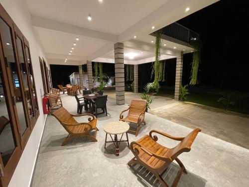 Ruang duduk di Northjoy Resort
