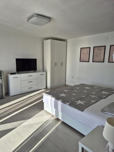 Apartments Merinにあるベッド