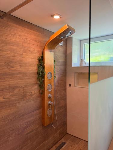 Koupelna v ubytování Loft Cosy avec billard et à 10 minutes de l'aéroport de Zaventem