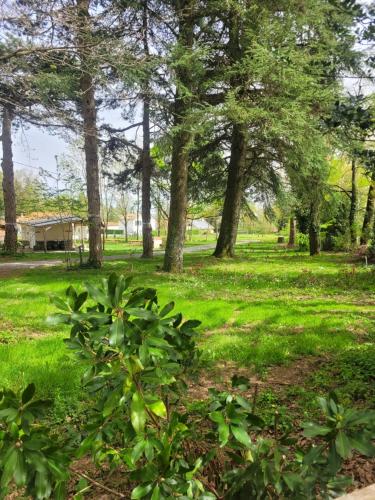 Zahrada ubytování Camping du Bois Fleuri