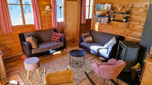 Posezení v ubytování Chalet Dar El Jebel