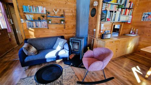 Posezení v ubytování Chalet Dar El Jebel