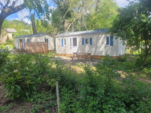 Zahrada ubytování Camping du Bois Fleuri