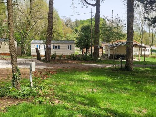 Zahrada ubytování Camping du Bois Fleuri