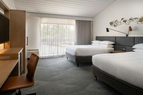 Katil atau katil-katil dalam bilik di Santa Clara Marriott