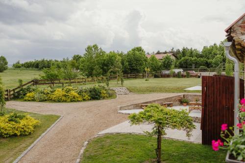 Zahrada ubytování Statek Pazderna