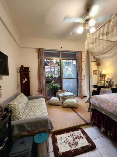 Katil atau katil-katil dalam bilik di Pulisen Homestay