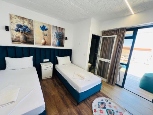 Ένα ή περισσότερα κρεβάτια σε δωμάτιο στο Iart Residence