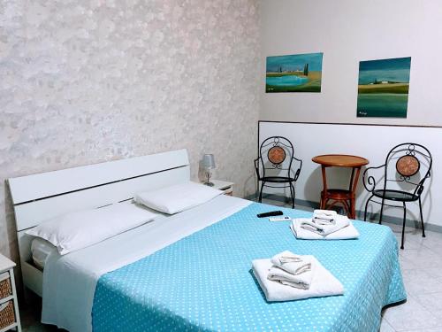 Voodi või voodid majutusasutuse B&B Kalura toas