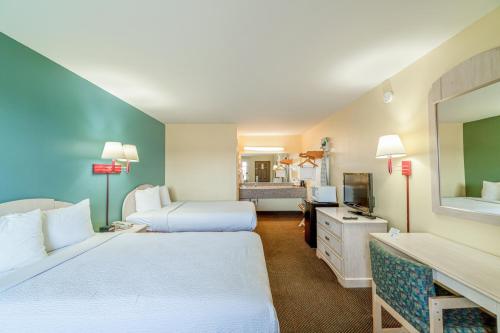 Shale inn Andrewsにあるベッド