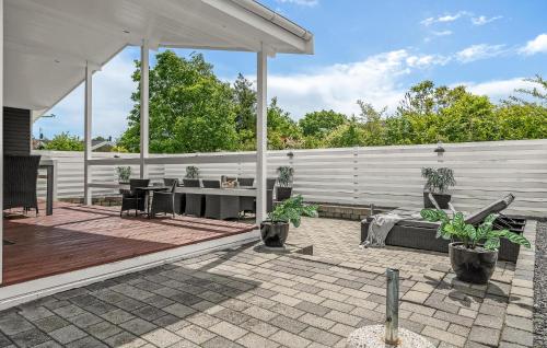 Μπαλκόνι ή βεράντα στο Holiday Home Mirabellevej Svendborg V