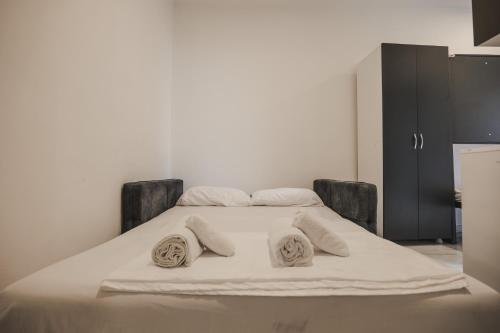 Cama o camas de una habitación en Davids Apartments