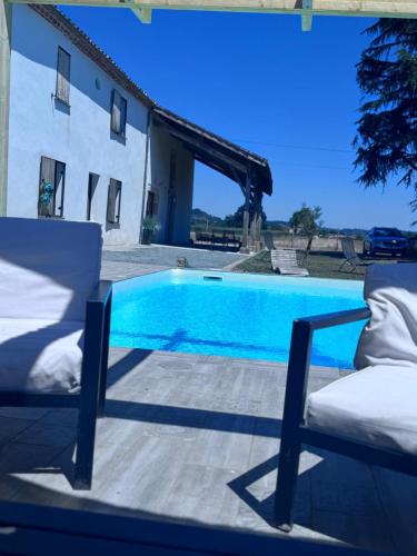 Πισίνα στο ή κοντά στο Villa RABANEL