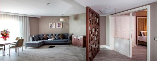 Χώρος καθιστικού στο Wome Deluxe Hotel - Halal All Inclusive