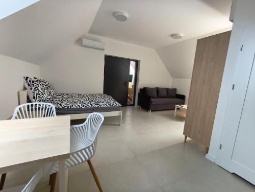 Χώρος καθιστικού στο Apartament panorama