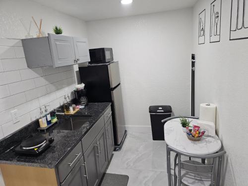 Dapur atau dapur kecil di Nido acogedor con estilo