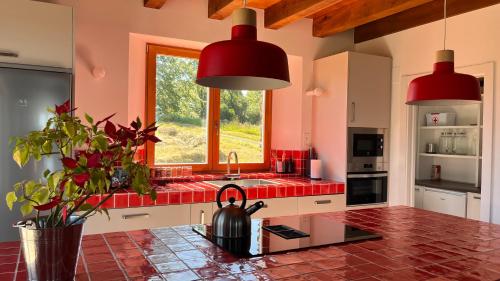 Dapur atau dapur kecil di Caserío Bizkar