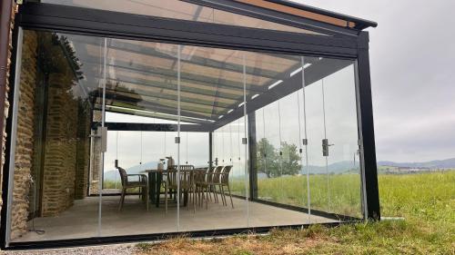 Kawasan patio atau luaran di Caserío Bizkar