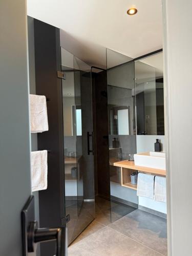 Ένα μπάνιο στο Ferienhaus #4 Gamrig