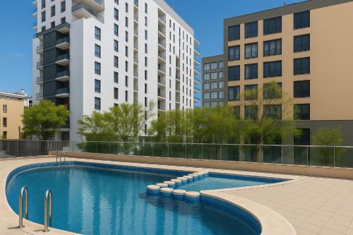 Bazén v ubytování Resort & Suites Ciudad de las Ciencias By VALENCIAFLATS EU nebo v jeho okolí