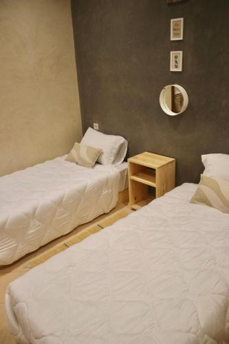 Postel nebo postele na pokoji v ubytování Surf & bask HOME