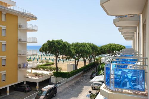 Vista generica sul mare o vista sul mare dall'interno dell'hotel