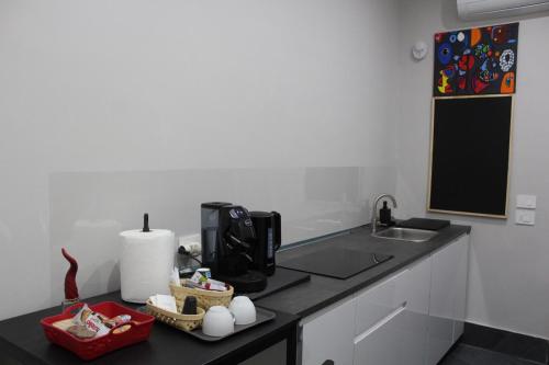 Una cocina o cocineta en Civico 92