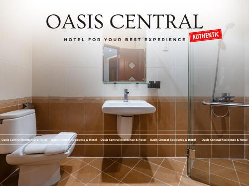 Koupelna v ubytování Oasis Central Residence & Hotel -I- Ho Chi Minh City-Centre