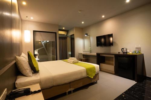 Katil atau katil-katil dalam bilik di 3Season Hotel