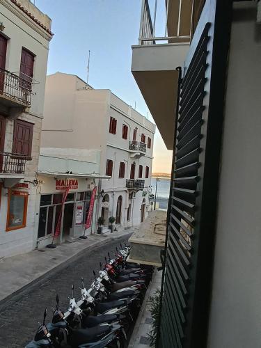 Το κτήριο όπου στεγάζεται  το διαμέρισμα