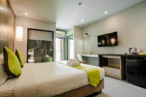 Katil atau katil-katil dalam bilik di 3Season Hotel