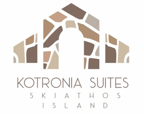 a bottle of wine logo template at Kotronia Suites in Skiathos Town