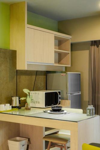 Dapur atau dapur kecil di 3Season Hotel