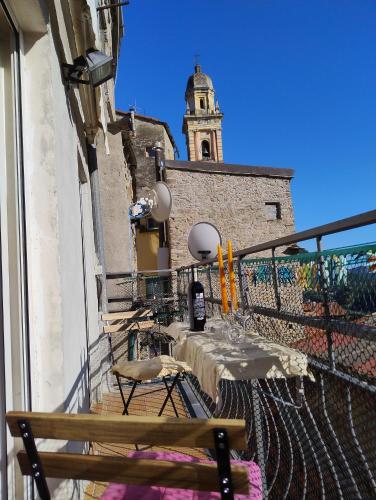 Balkón nebo terasa v ubytování Antico Arco