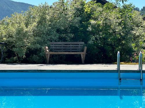 La alberca dentro o cerca de Ferienhof Kirchbichl