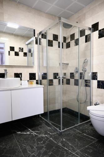 Roas Hotel Bodrum - City Centerにあるバスルーム