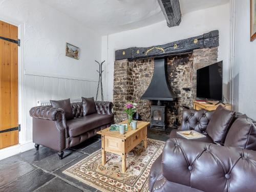 Et opholdsområde på Faith Cottage