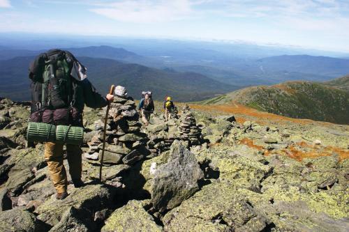 a group of people standing on top of a mountain at Franconia Inn in Franconia
