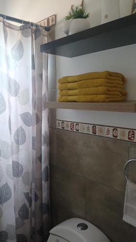 Koupelna v ubytování ApartamentoAQUA