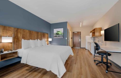 Кровать или кровати в номере Extended Stay America Premier Suites Phoenix Chandler Airport