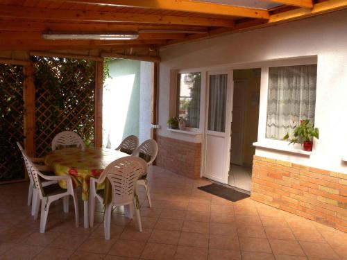 A balcony or terrace at Apartments in Siofok - Balaton 35627