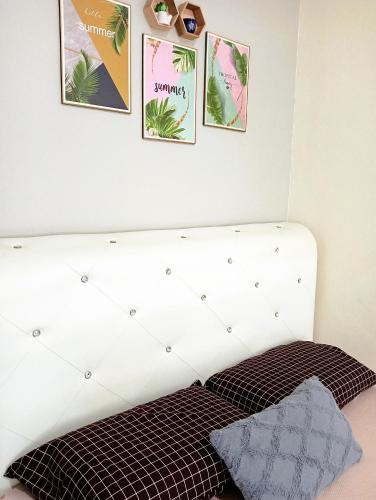 Postel nebo postele na pokoji v ubytování Sarrah Homestay At Kasa Height Residence