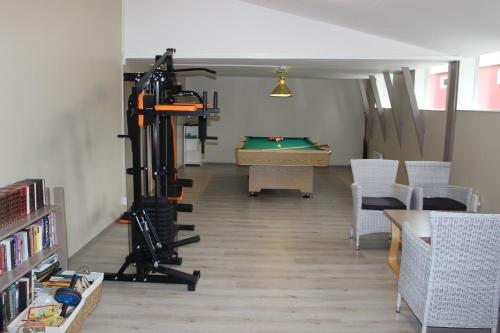 Γυμναστήριο ή/και όργανα γυμναστικής στο B&B Lomamokkila