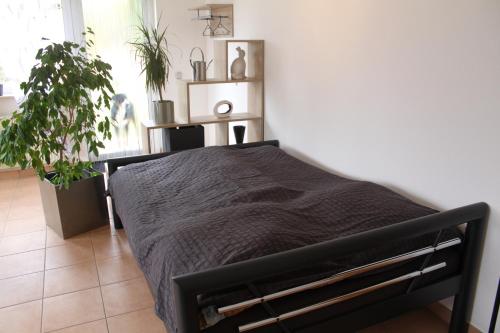Postel nebo postele na pokoji v ubytování Stollis FeWo