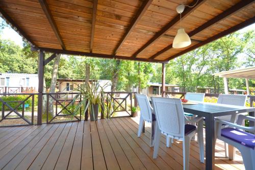 West Coast Mobilhome with XXL Terrace in Naturist Resort Solaris FKK