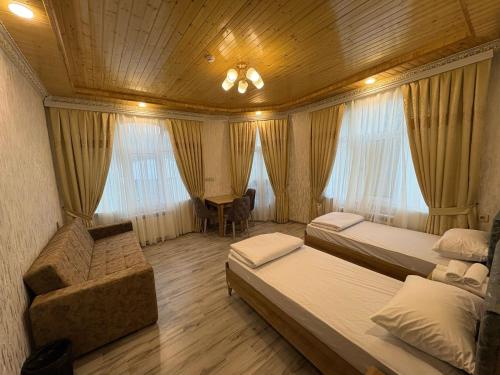 Krevet ili kreveti u jedinici u okviru objekta Sheki GuestHouse